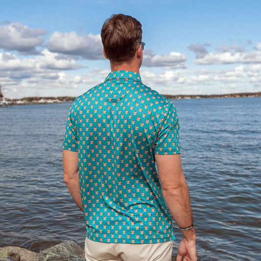 Barrel Aged Men's Performance Polo Shirt