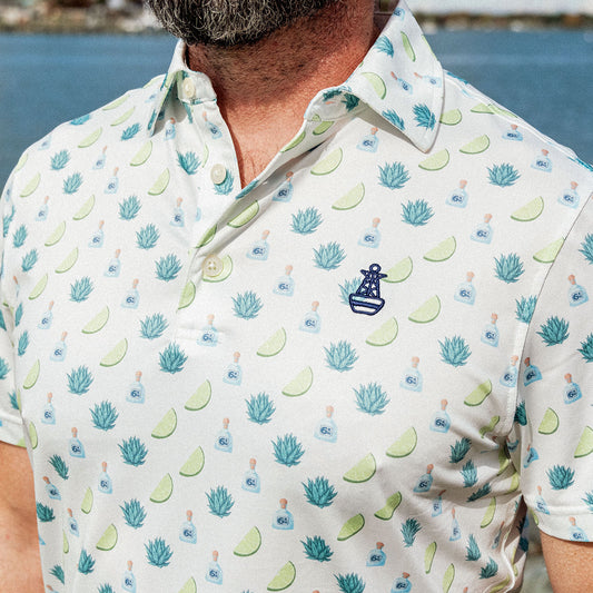 Liquid Sunshine Men's Performance Polo Shirt