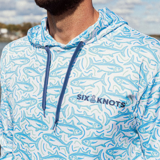 Tuna Time Men's Performance Hoodie