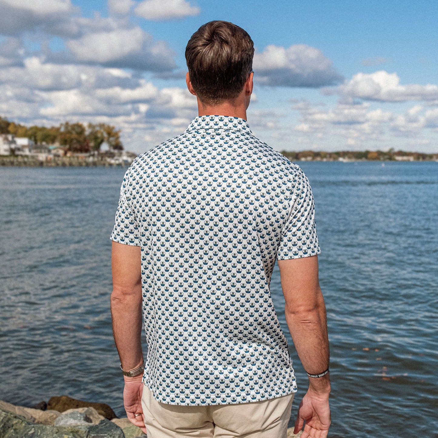 Captain's Call Men's Performance Polo Shirt