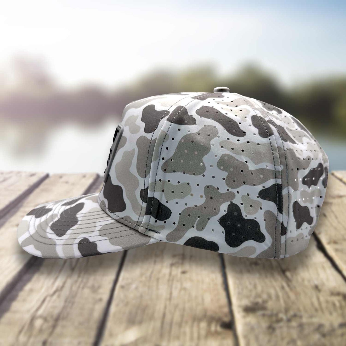 Coastal Camo Snapback Hat