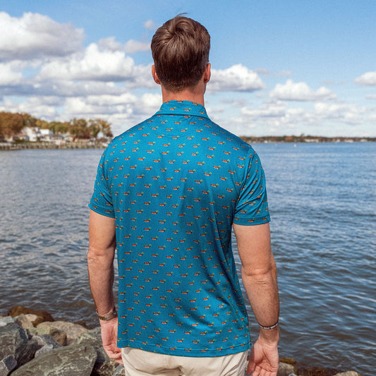 Duck Decoy Men's Performance Polo Shirt