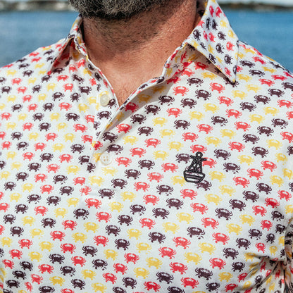 Maryland Catch Men's Performance Polo Shirt - Old Line