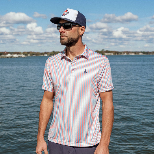 Seafarer Men's Performance Polo Shirt - All American