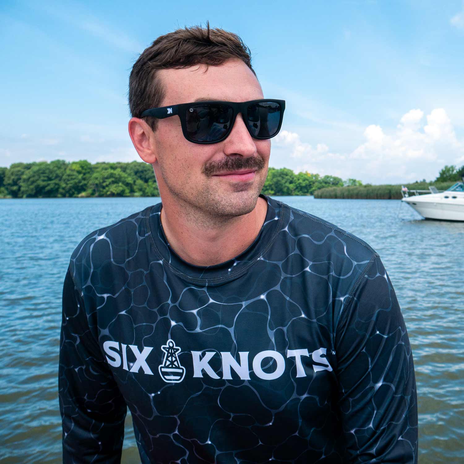 Deep Water Performance Shirt  Six Knots - Boating & Fishing Apparel
