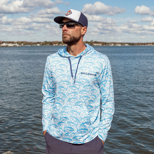 Tuna Time Men's Performance Hoodie