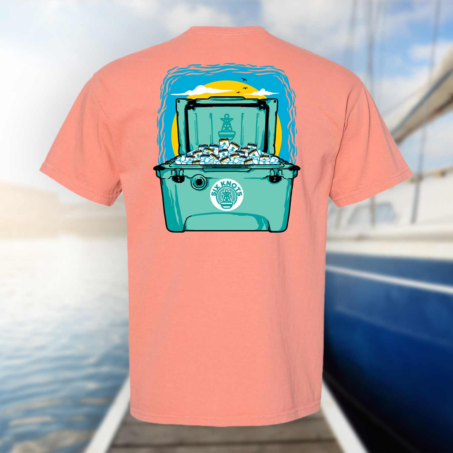 Deep Water Performance Shirt  Six Knots - Boating & Fishing Apparel